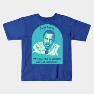 John Lewis Portrait and Quote Kids T-Shirt